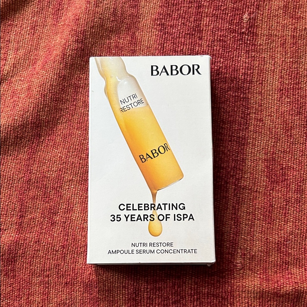 Babor Nutri Restore Ampoule Serum Concentrate - Gold